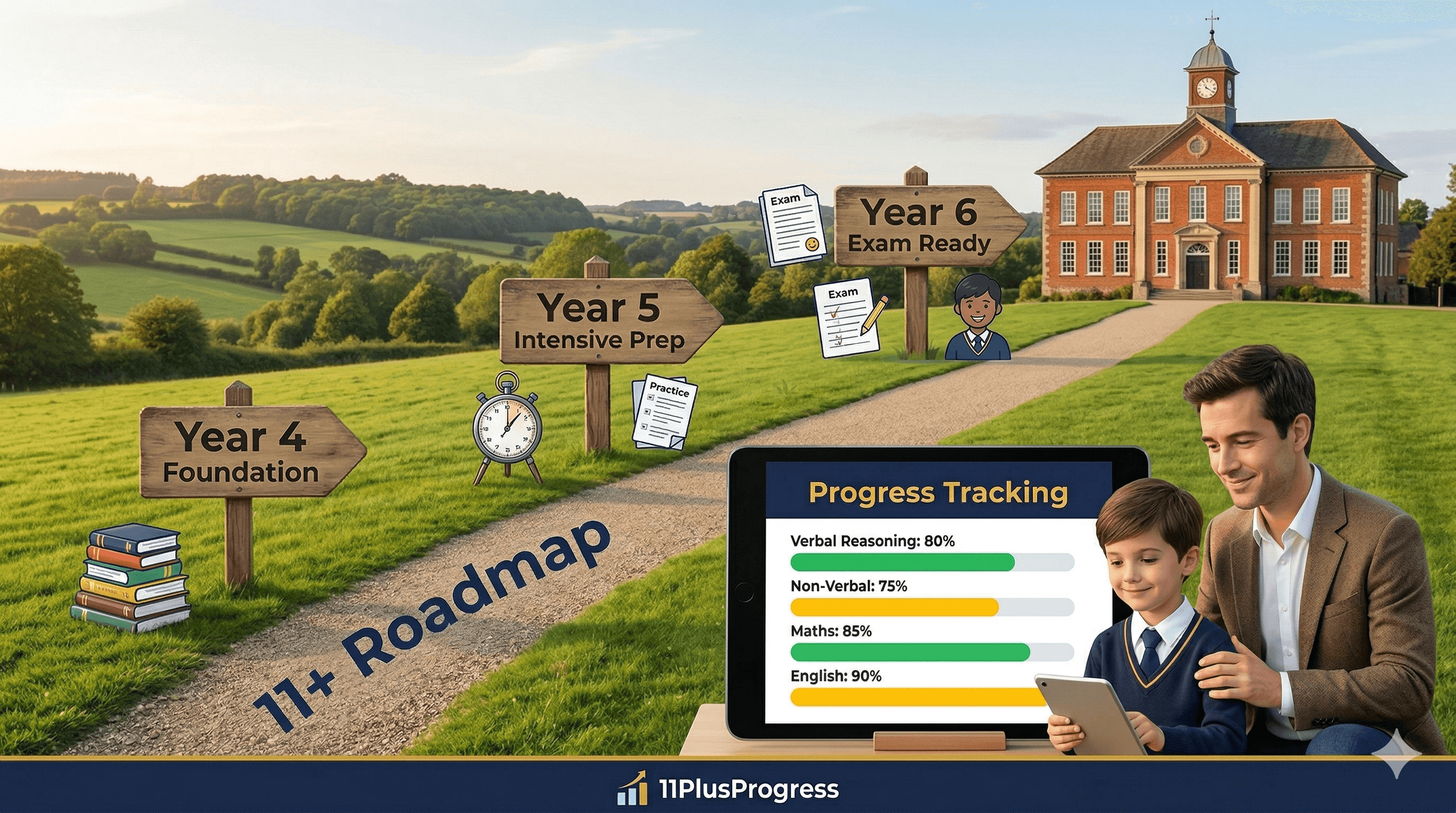 Step-by-Step Blueprint for 11+ Success: A Three-Year Roadmap
